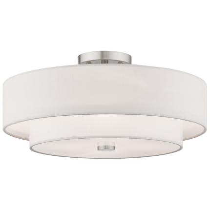 Livex Lighting Meridian Silver Collection