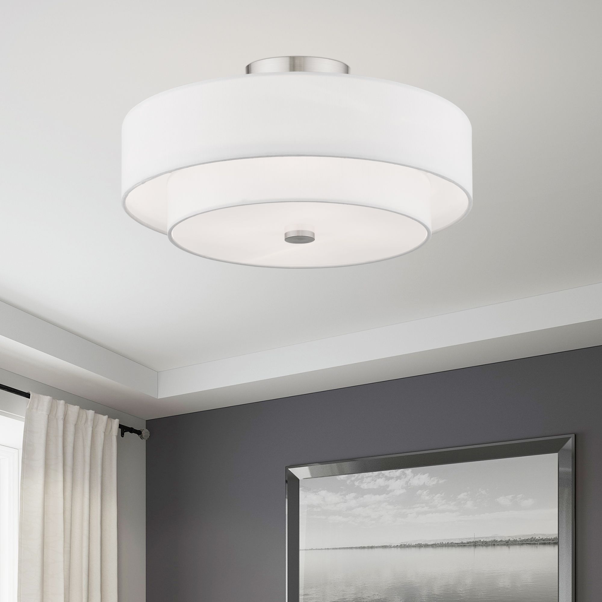 Livex Lighting Meridian White Collection