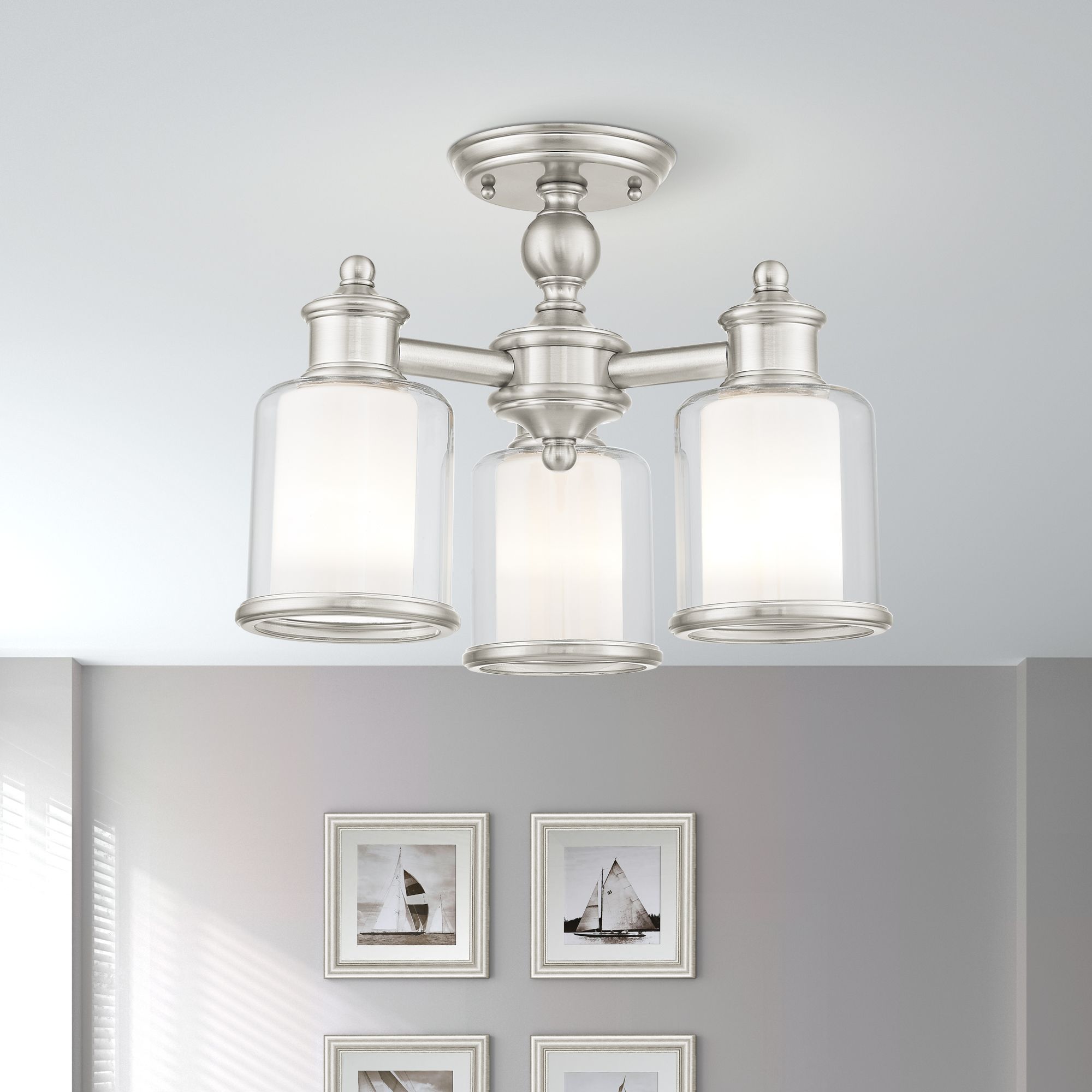 Livex Lighting Middlebush Silver Collection
