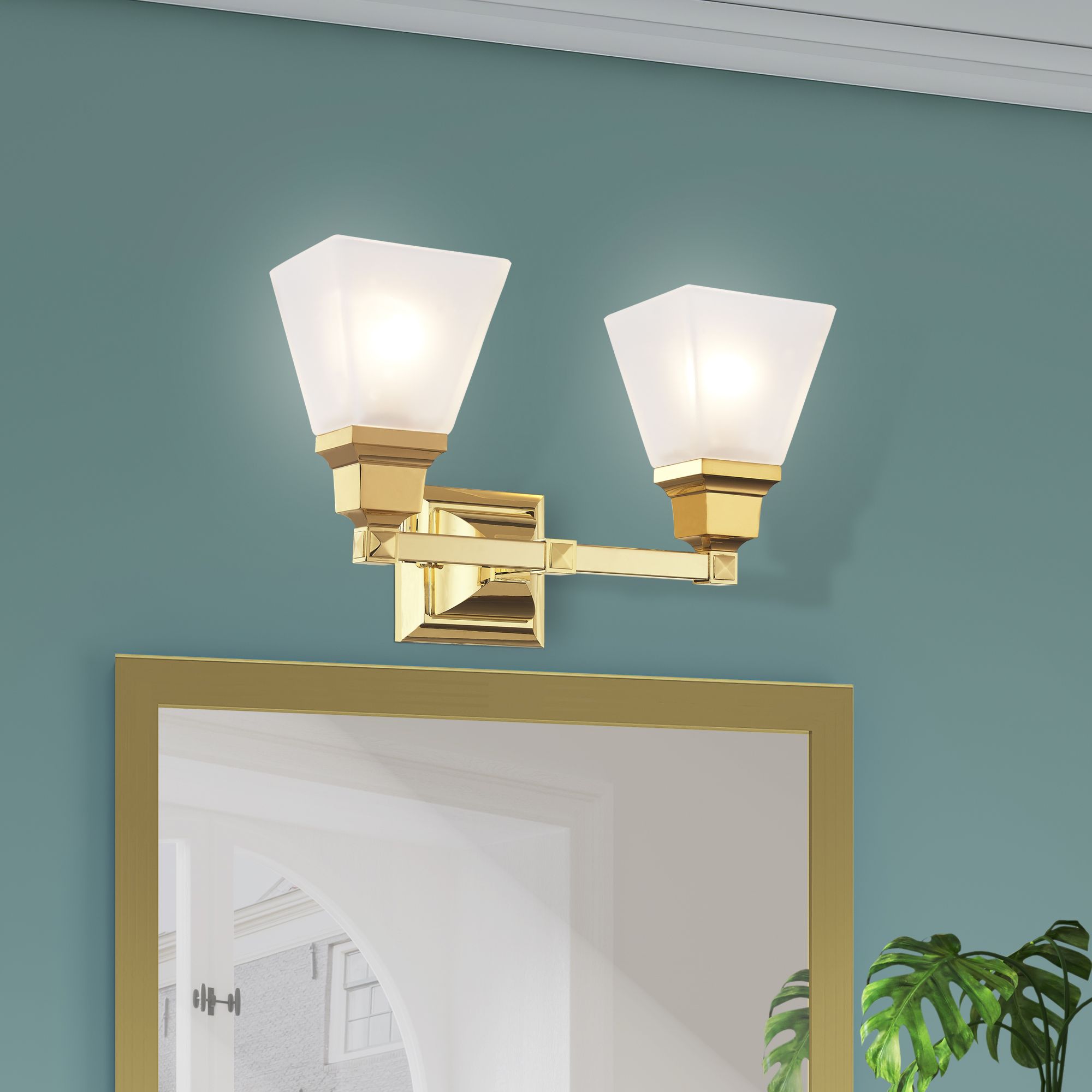 Livex Lighting Mission Brass - Antique Brass Collection