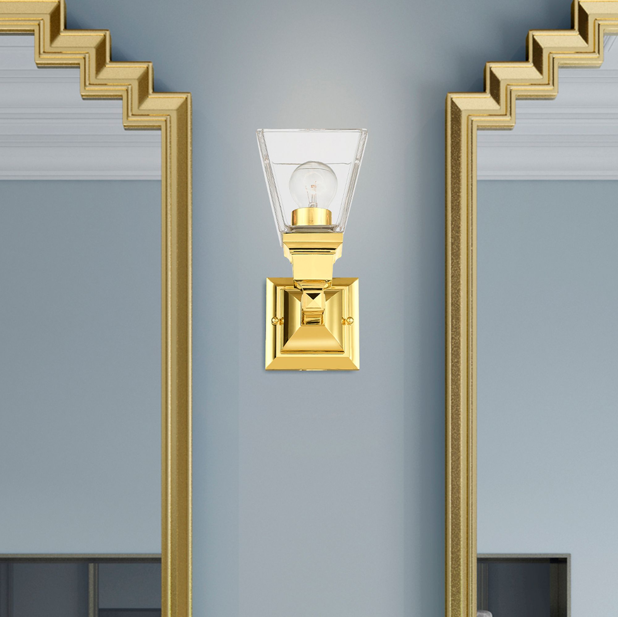 Livex Lighting Mission Brass - Antique Brass Collection