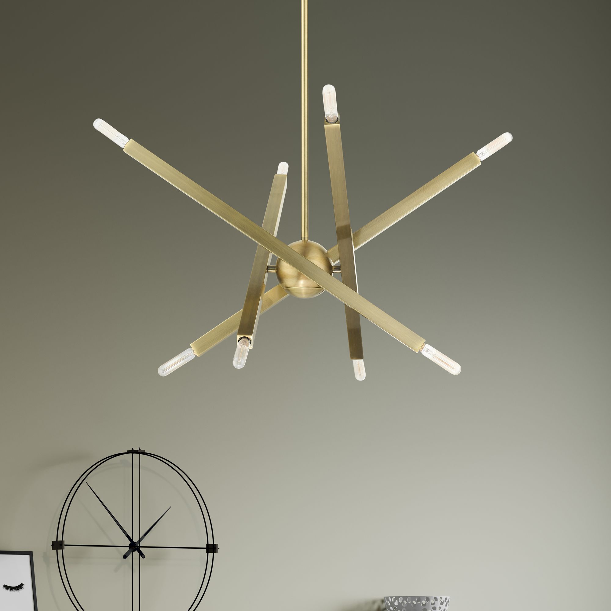 Livex Lighting Monaco Brass - Antique Brass Collection