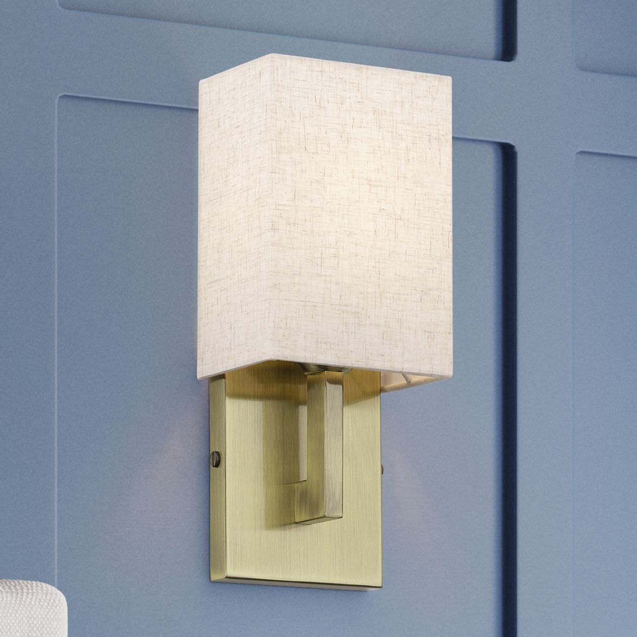 Livex Lighting Monroe Brass - Antique Brass Collection