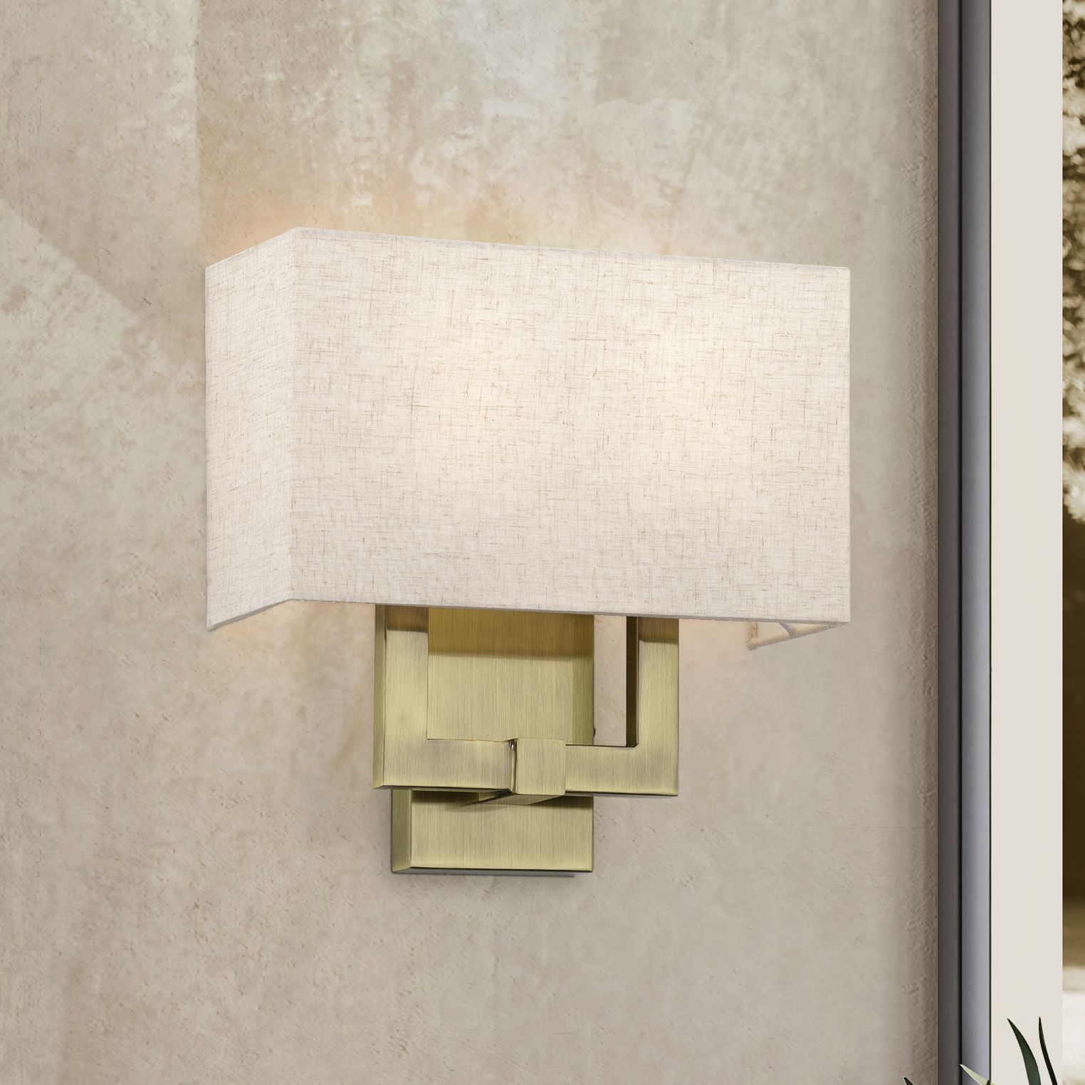 Livex Lighting Monroe Brass - Antique Brass Collection
