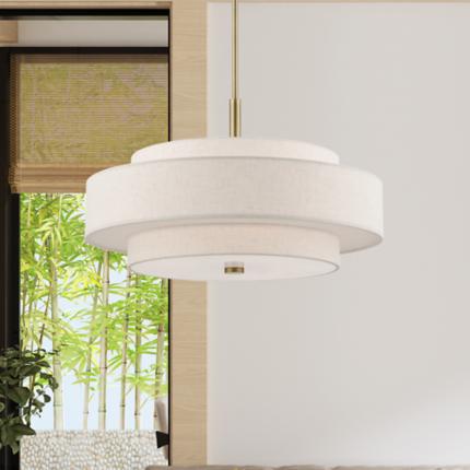 Livex Lighting Monroe Brass - Antique Brass Collection