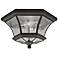 Livex Lighting Monterey 10 1/2" Wide Bronze Outdoor Ceiling Light