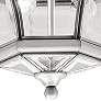 2_Livex Lighting Monterey 10 1/2" Wide Nickel Outdoor Ceiling Light more views