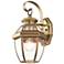 Livex Lighting Monterey 12 1/2" High Antique Brass Outdoor Wall Light