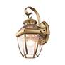 6_Livex Lighting Monterey 12 1/2" High Antique Brass Outdoor Wall Light more views