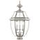 Livex Lighting Monterey 23 1/2" Brushed Nickel Clear Glass Post Light