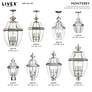7_Livex Lighting Monterey 23 1/2" Brushed Nickel Clear Glass Post Light more views