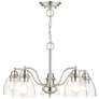 2_Livex Lighting Montgomery 24" Wide Brushed Nickel 5-Light Chandelier