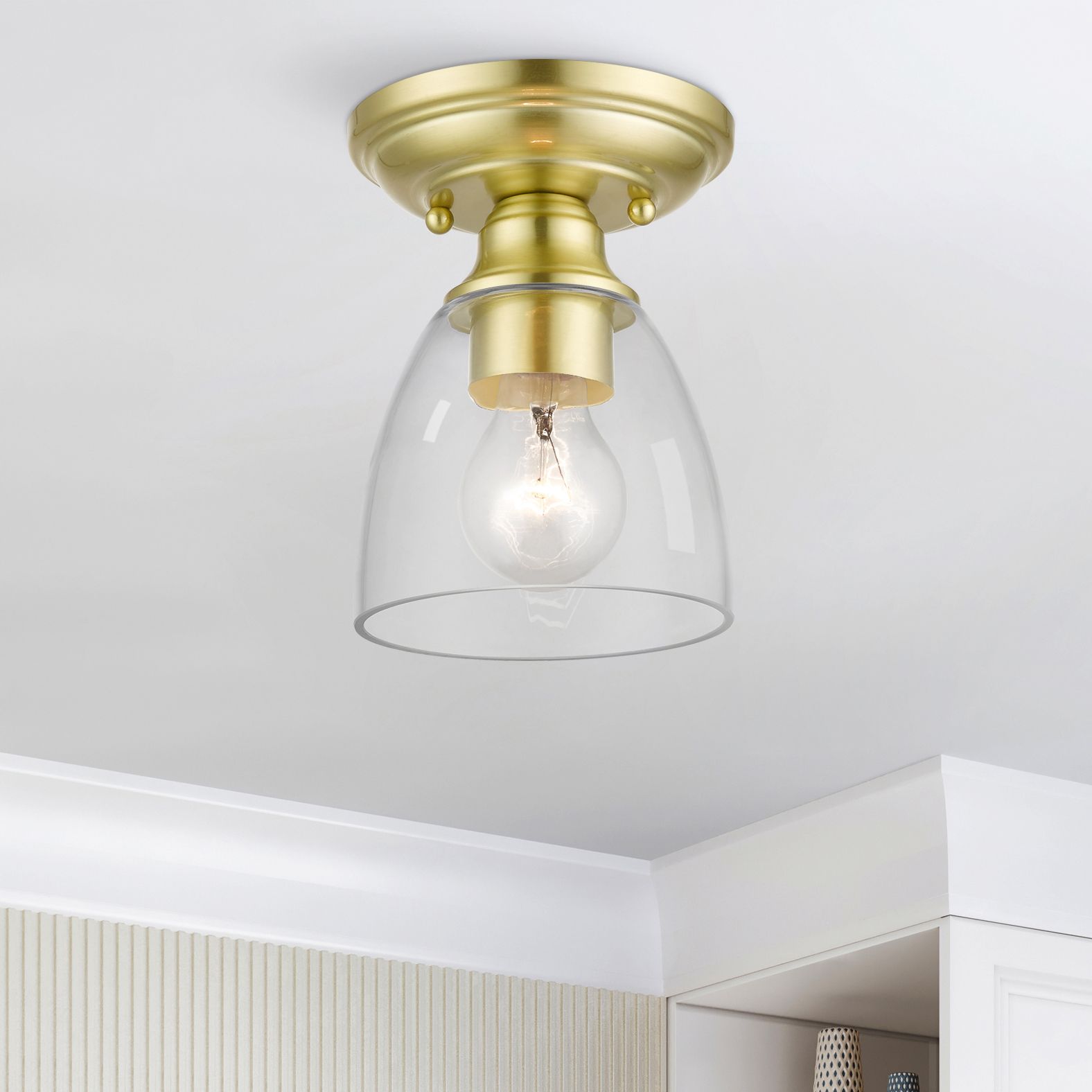 Livex Lighting Montgomery Brass - Antique Brass Collection