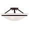 Livex Lighting Newburgh 16" Wide Bronze Bowl Ceiling Light