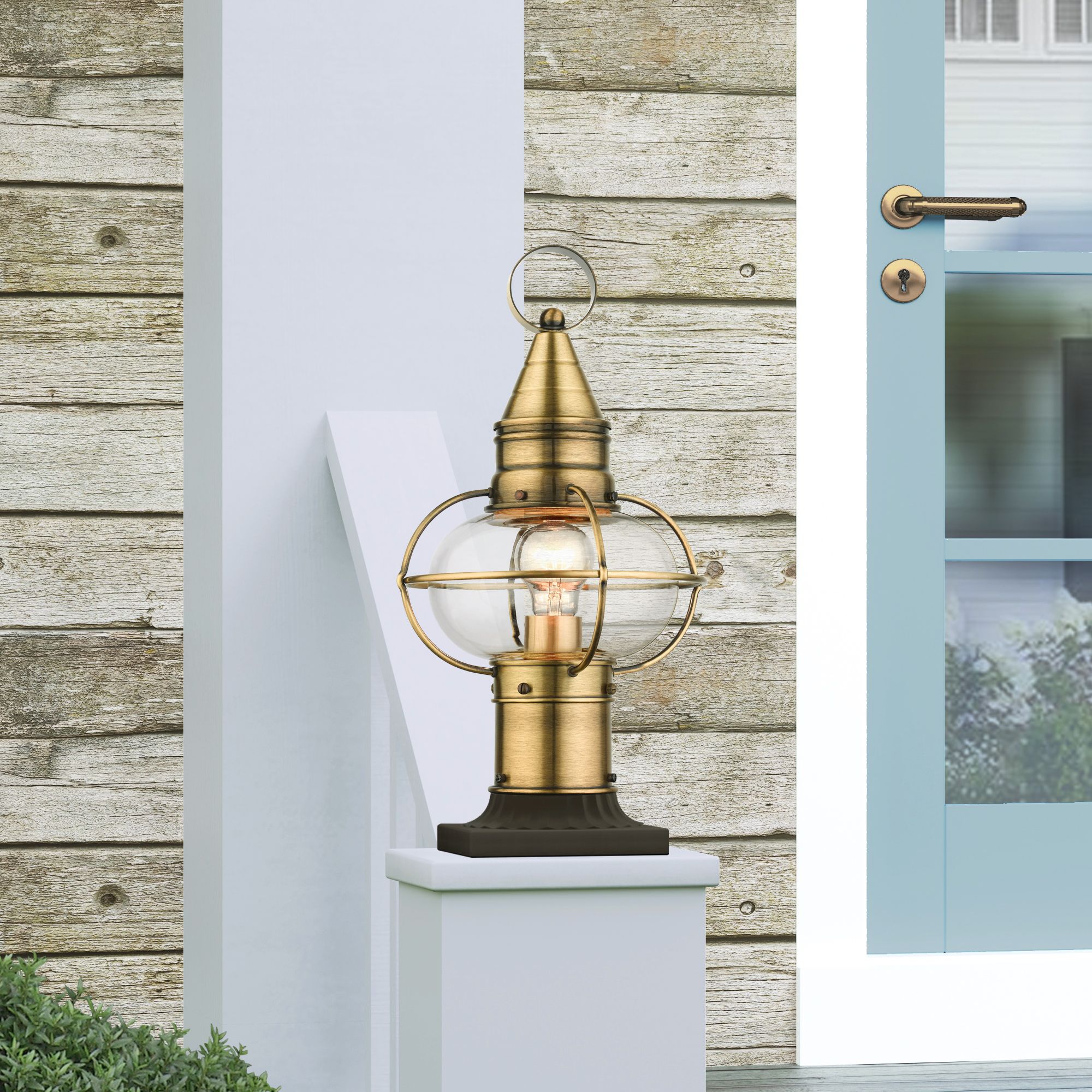 Livex Lighting Newburyport Brass - Antique Brass Collection