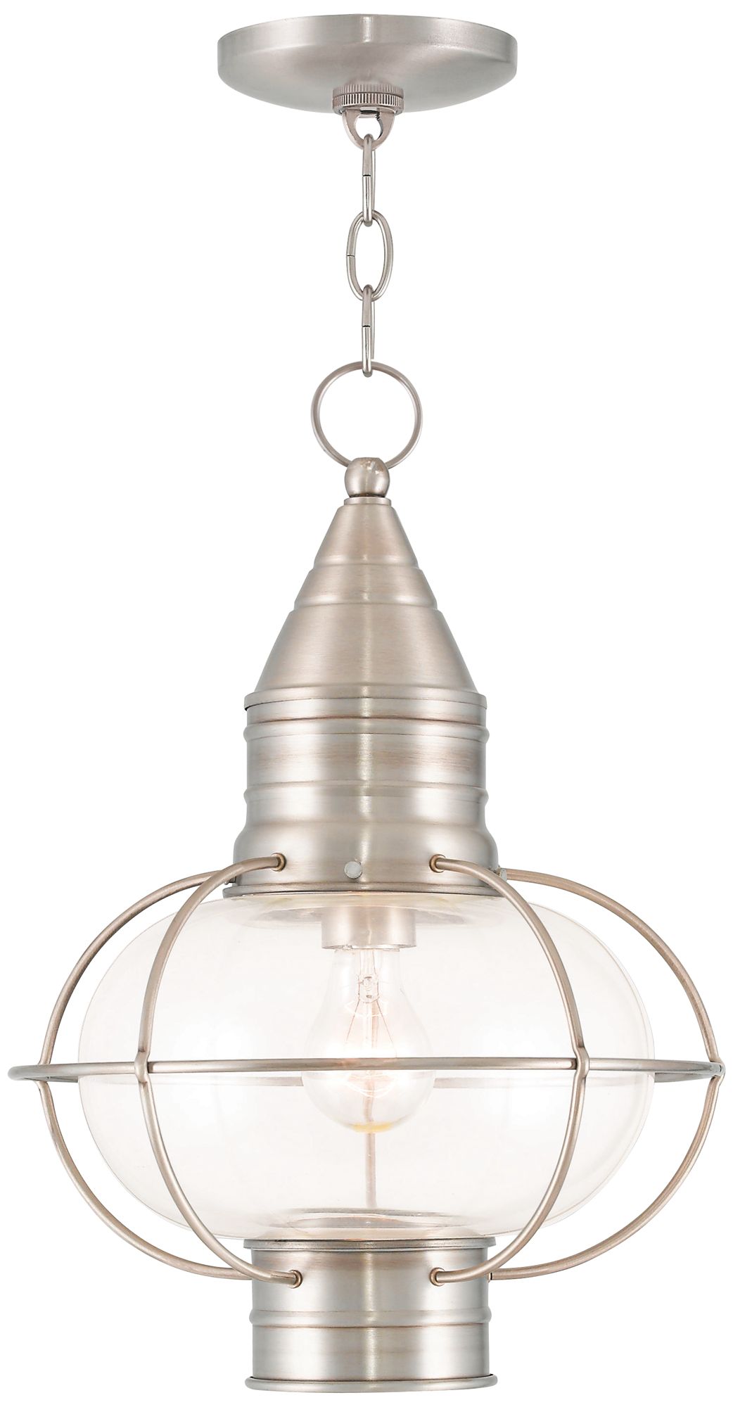 Livex Lighting Newburyport Brushed Nickel Collection