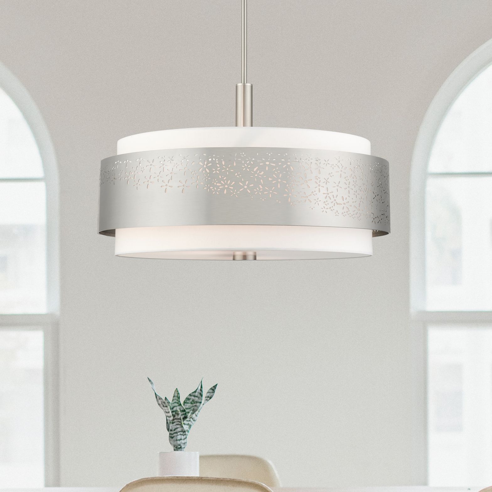 Livex Lighting Noria Silver Collection