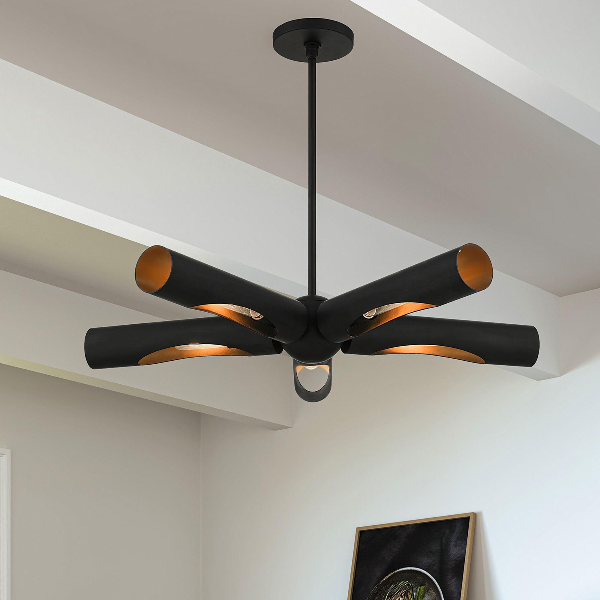 Livex Lighting Novato Black Collection