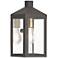 Livex Lighting Nyack 10 1/2" High Bronze Outdoor Wall Light