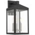Livex Lighting Nyack 17 1/2" High Black Outdoor Wall Light
