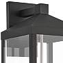 3_Livex Lighting Nyack 17 1/2" High Black Outdoor Wall Light more views