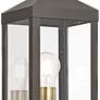 2_Livex Lighting Nyack 24" High Bronze Outdoor Wall Light more views
