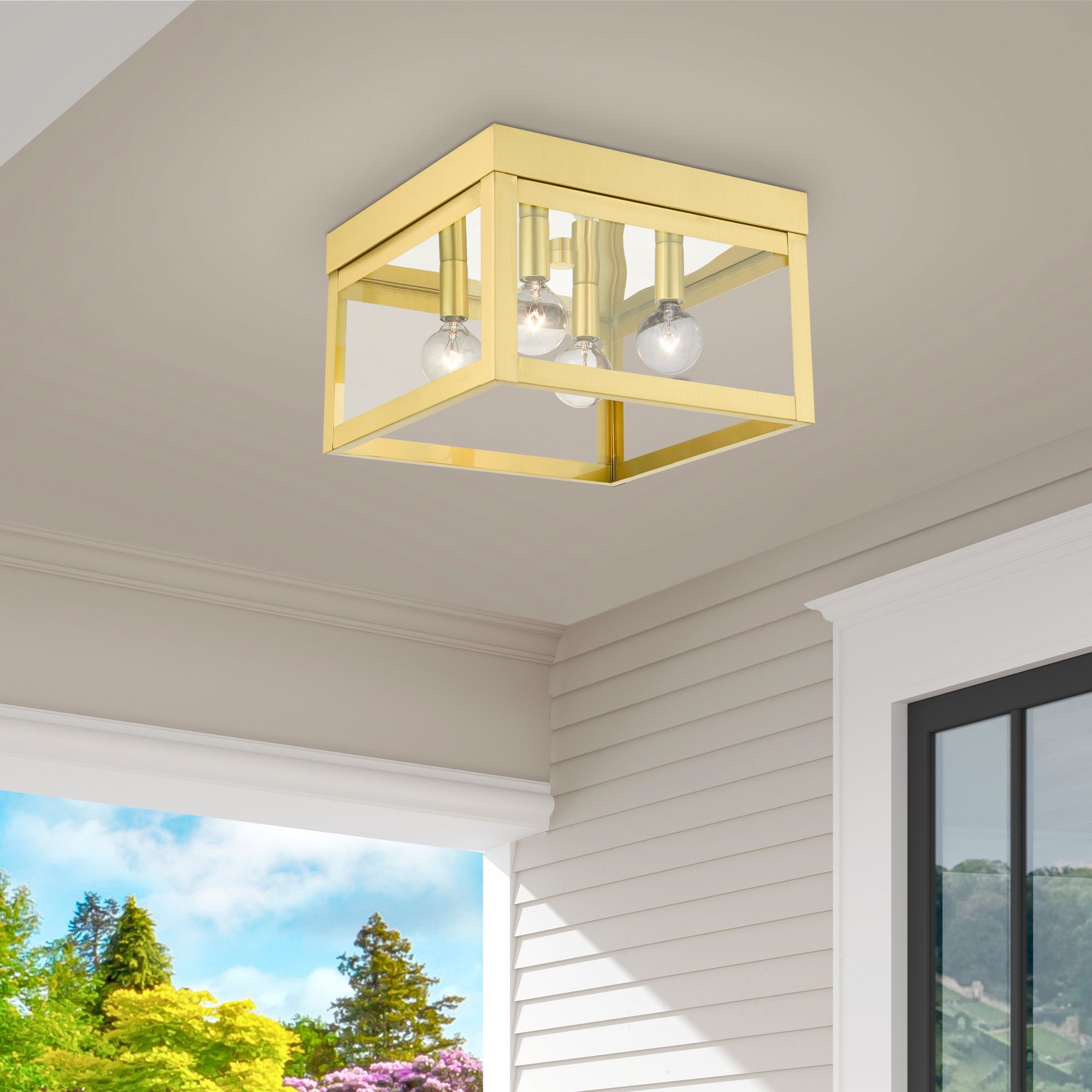 Livex Lighting Nyack Brass - Antique Brass Collection