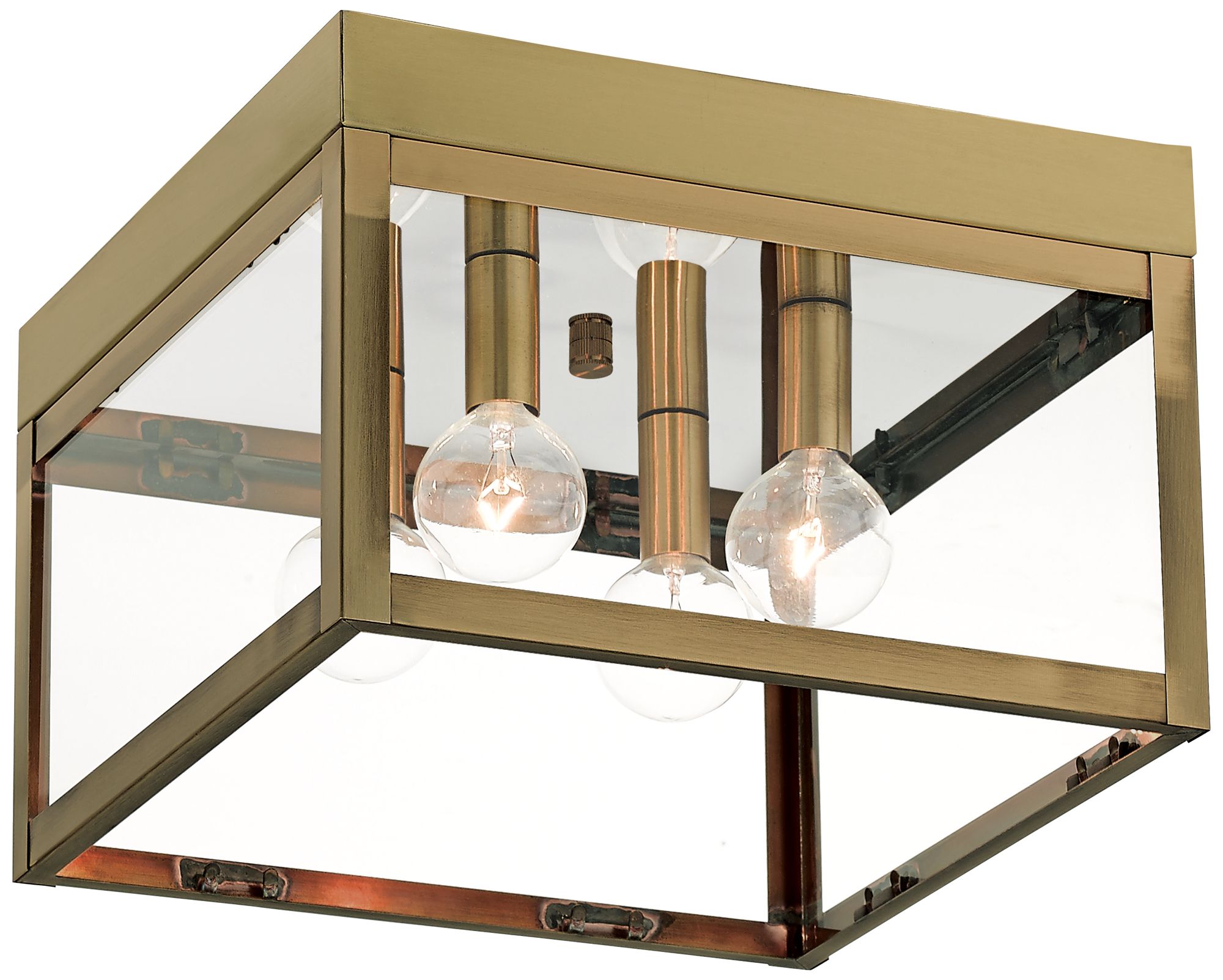 Livex Lighting Nyack Brass - Antique Brass Collection