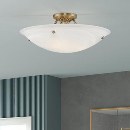Livex Lighting Oasis Brass - Antique Brass Collection