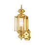 6_Livex Lighting Outdoor Basics 17" Polished Brass Outdoor Wall Light more views