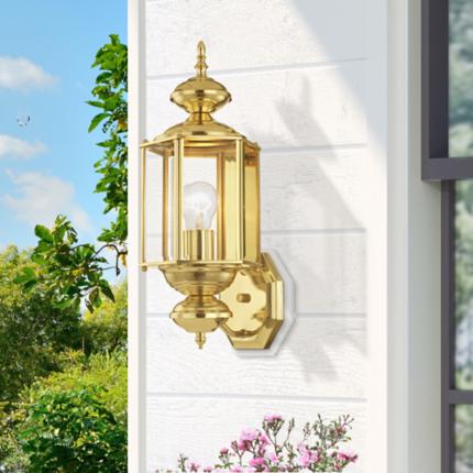 Livex Lighting Outdoor Classics Brass - Antique Brass Collection