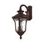 3_Livex Lighting Oxford 22" High 3-Light Bronze Outdoor Wall Lantern more views