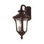 5_Livex Lighting Oxford 22" High 3-Light Bronze Outdoor Wall Lantern more views