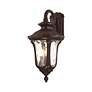 6_Livex Lighting Oxford 22" High 3-Light Bronze Outdoor Wall Lantern more views
