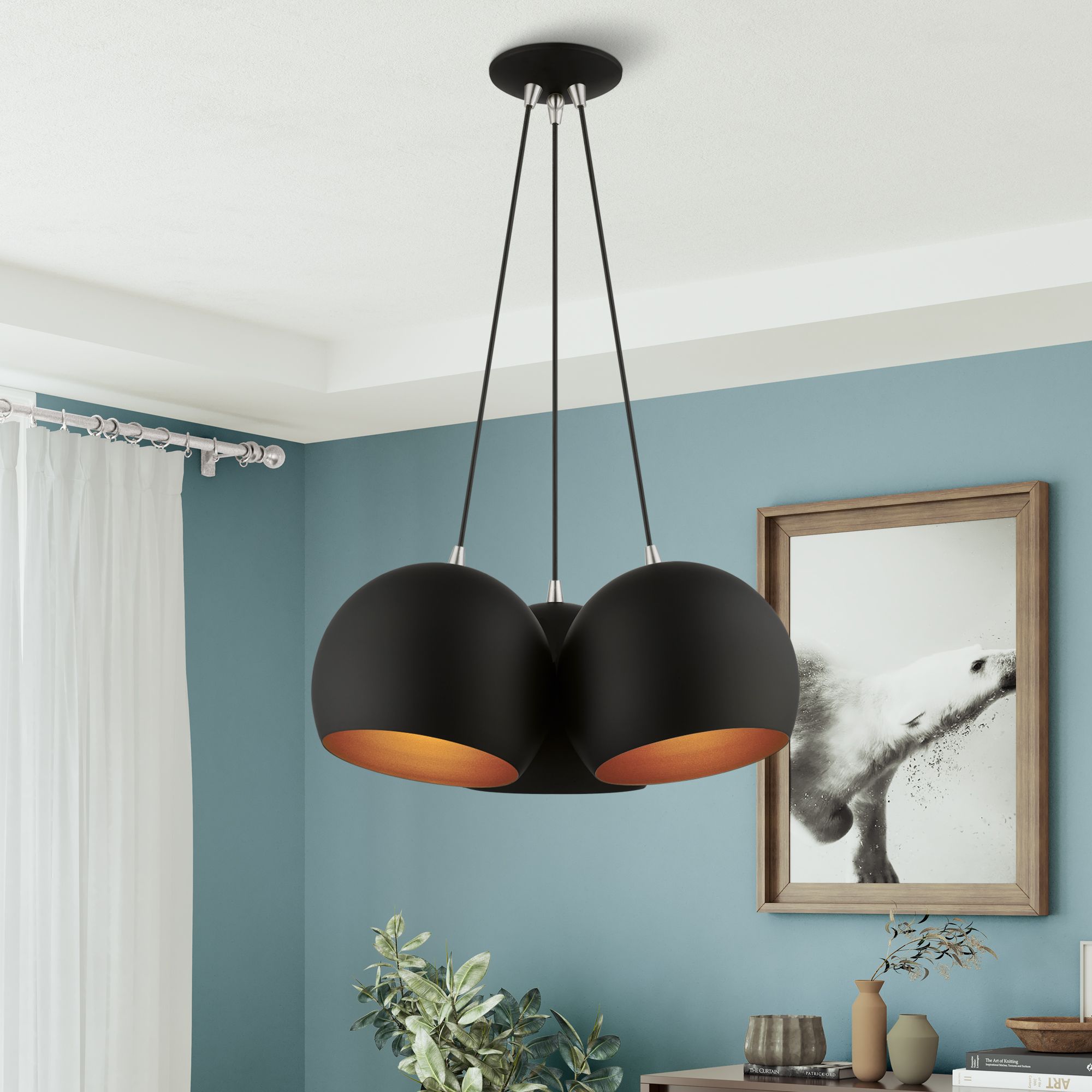 Livex Lighting Piedmont Black Collection