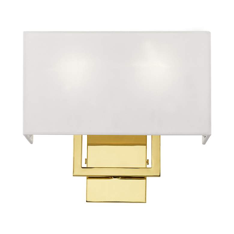 Image 6 Livex Lighting Pierson 13" Wide 2-Light Polished Brass ADA Wall Sconce more views