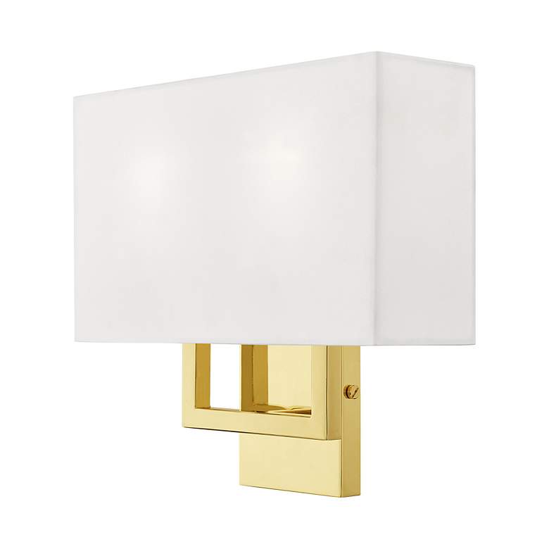 Image 7 Livex Lighting Pierson 13" Wide 2-Light Polished Brass ADA Wall Sconce more views