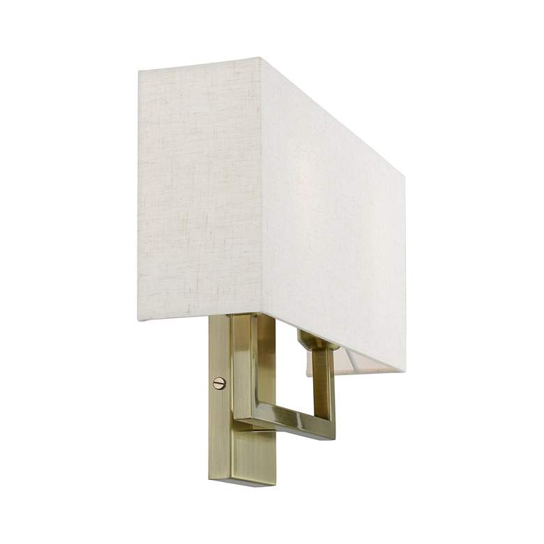 Image 7 Livex Lighting Pierson 16" Wide 2-Light Antique Brass ADA Wall Sconce more views