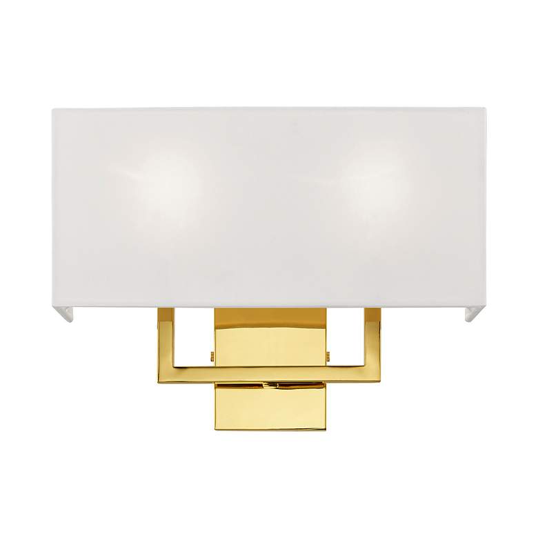 Image 4 Livex Lighting Pierson 16" Wide 2-Light Polished Brass Wall Sconce more views