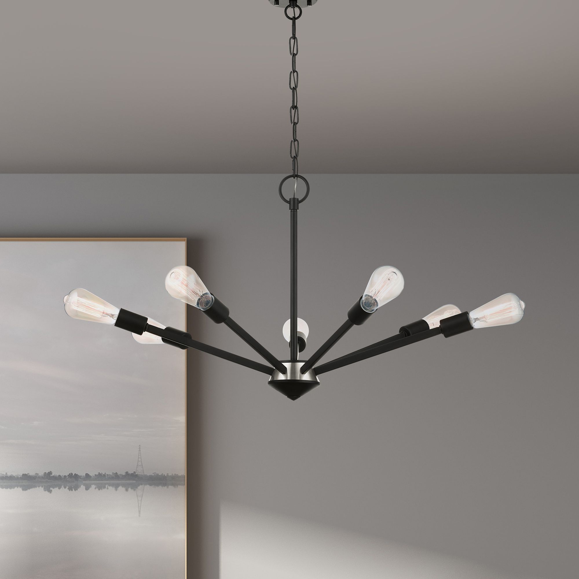 Livex Lighting Prague Black Collection
