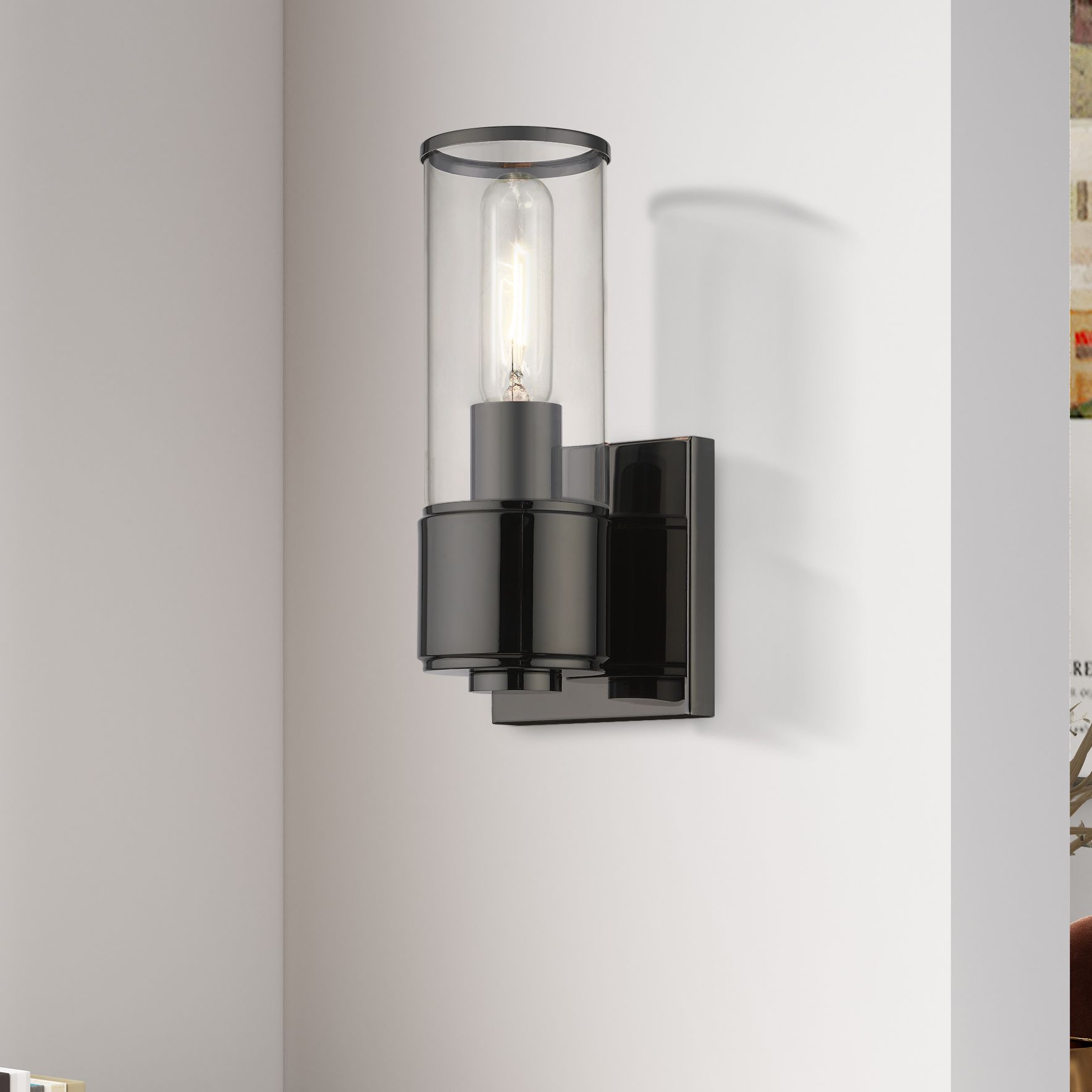 Livex Lighting Quincy Black Collection