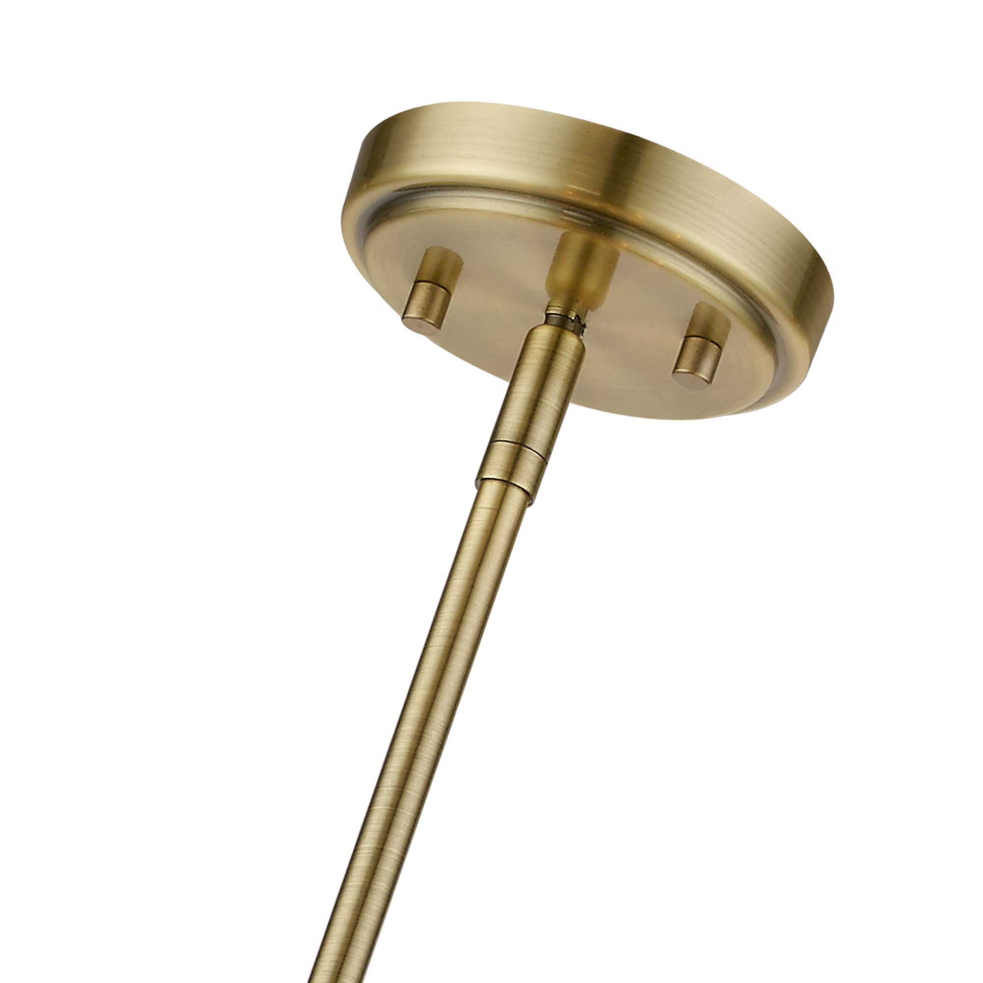 Livex Lighting Rubix 26" Wide Antique Brass 5-Light Modern Chandelier in scene