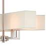 Livex Lighting Rubix 26" Wide Brushed Nickel 5-Light Shade Chandelier
