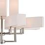 3_Livex Lighting Rubix 44" Wide Brushed Nickel 12-Light Foyer Chandelier more views