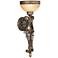 Livex Lighting Seville 19 3/4" Palatial Bronze and Glass Wall Sconce