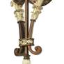 Livex Lighting Seville 19 3/4" Palatial Bronze and Glass Wall Sconce
