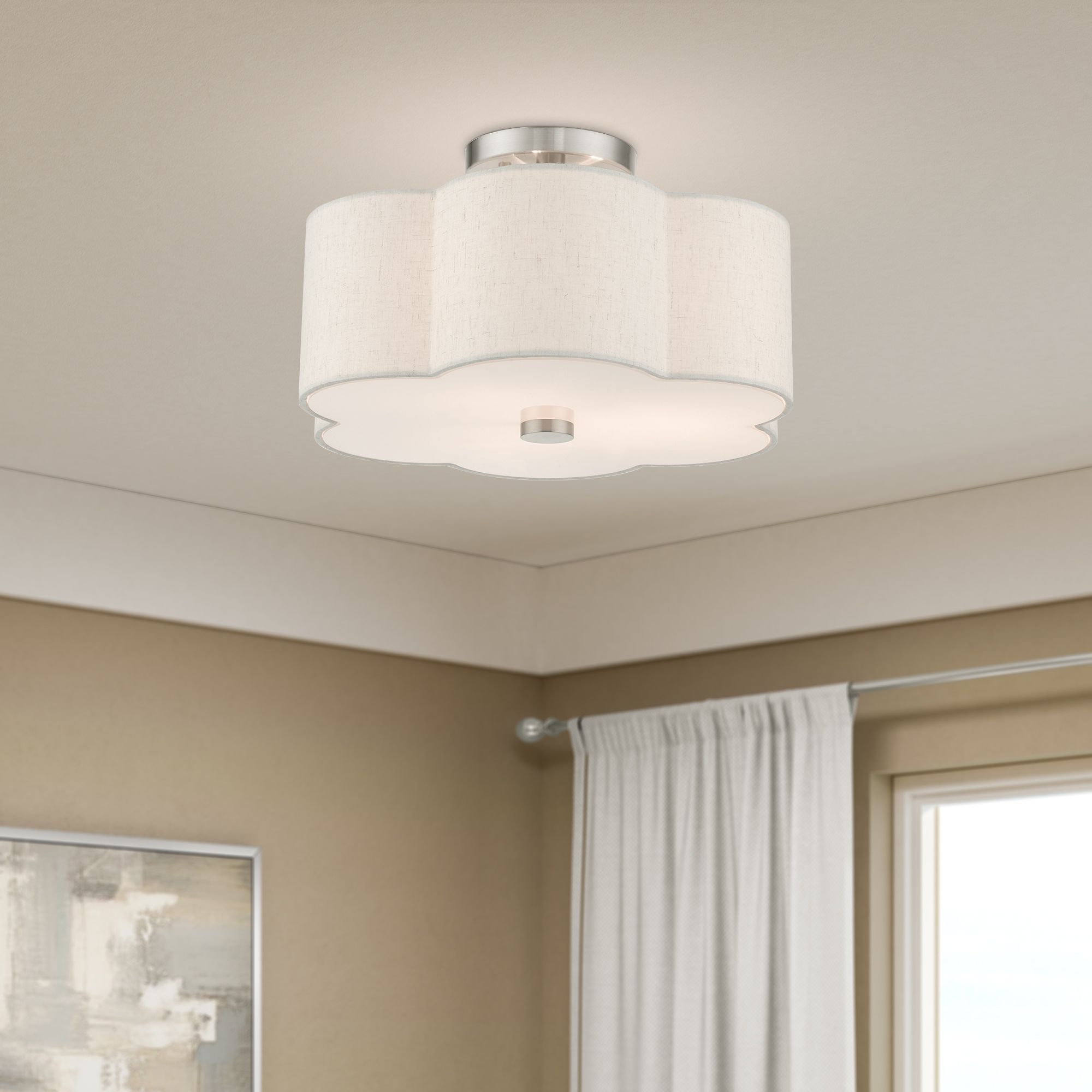 Livex Lighting Solstice Brushed Nickel Collection