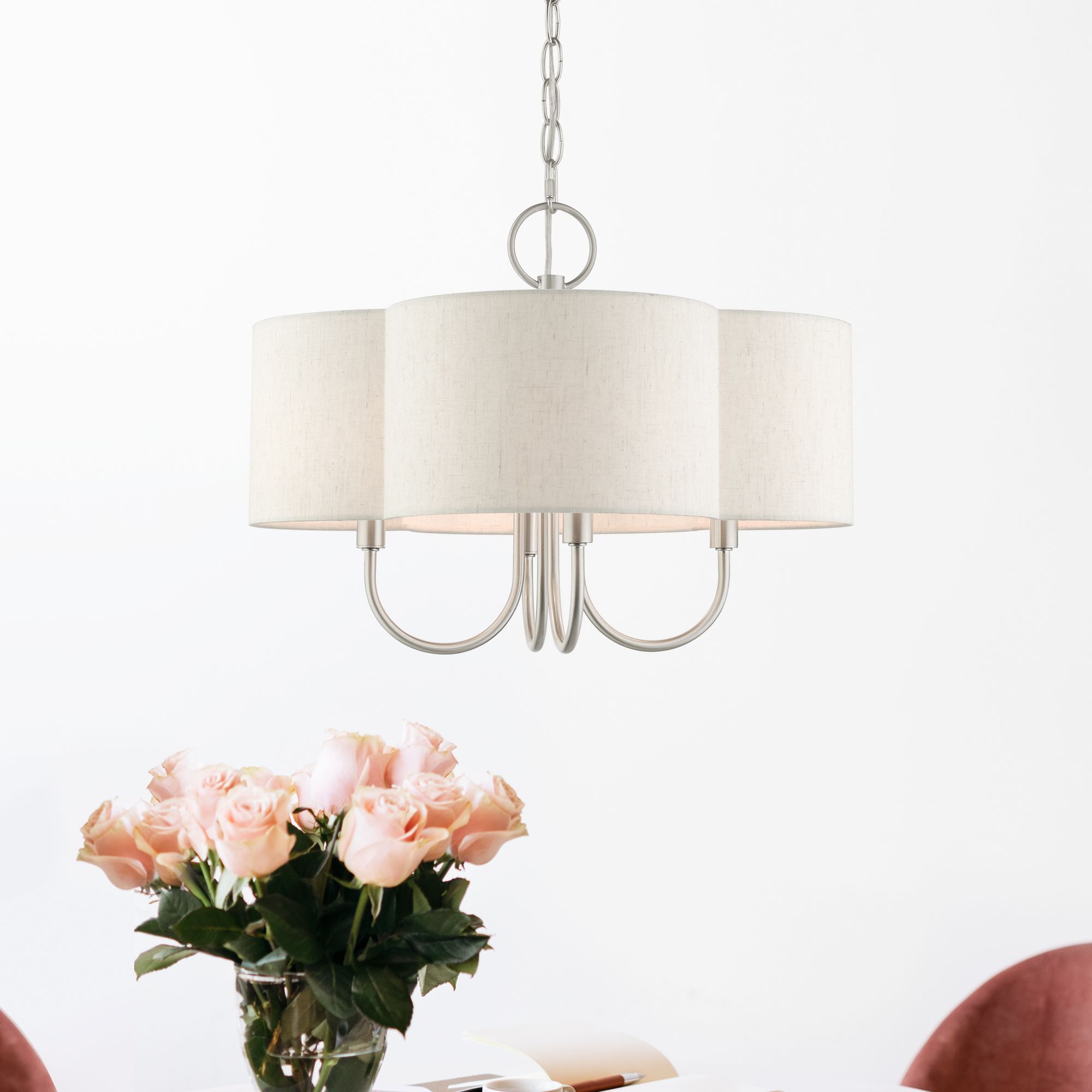 Livex Lighting Solstice Brushed Nickel Collection