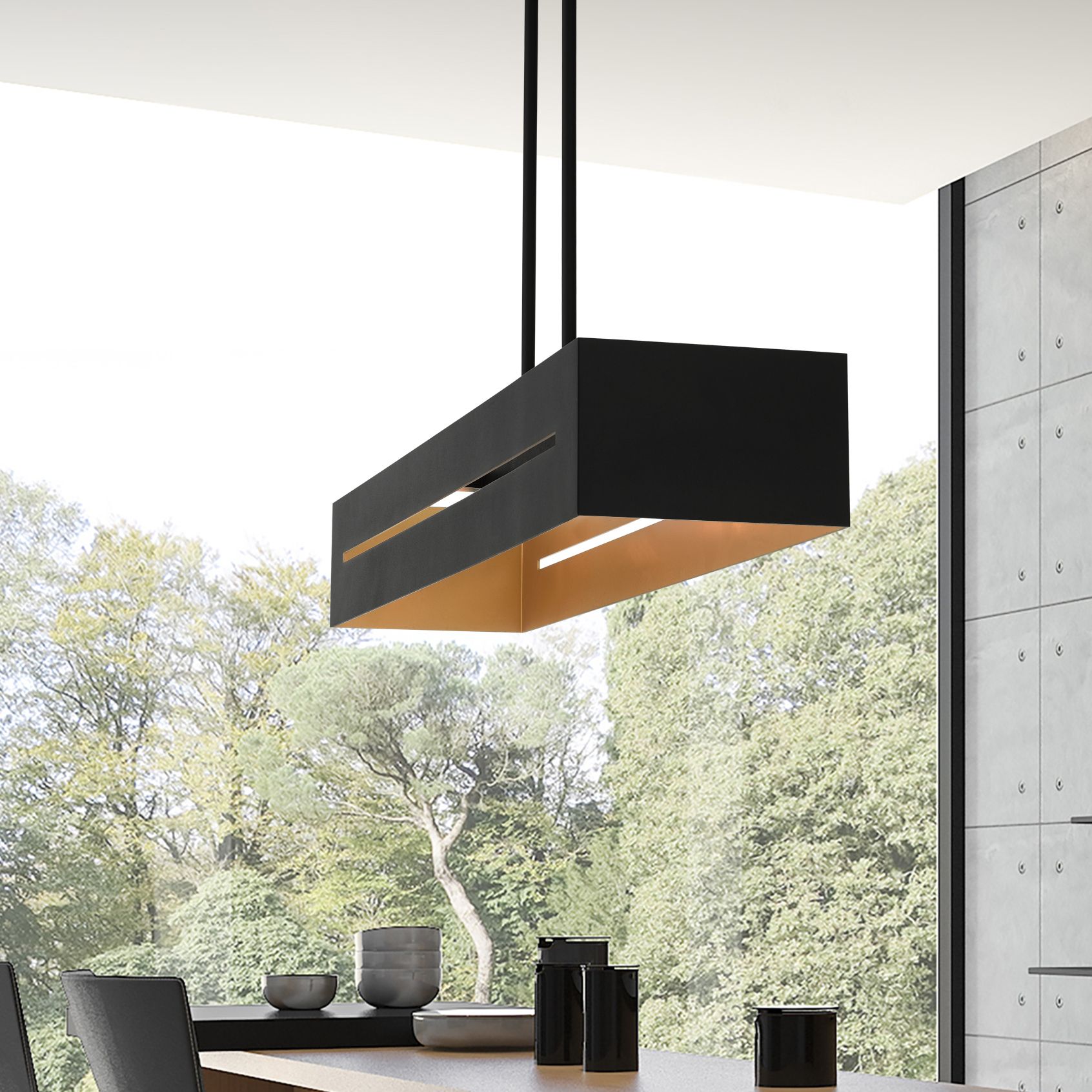 Livex Lighting Soma Black Collection