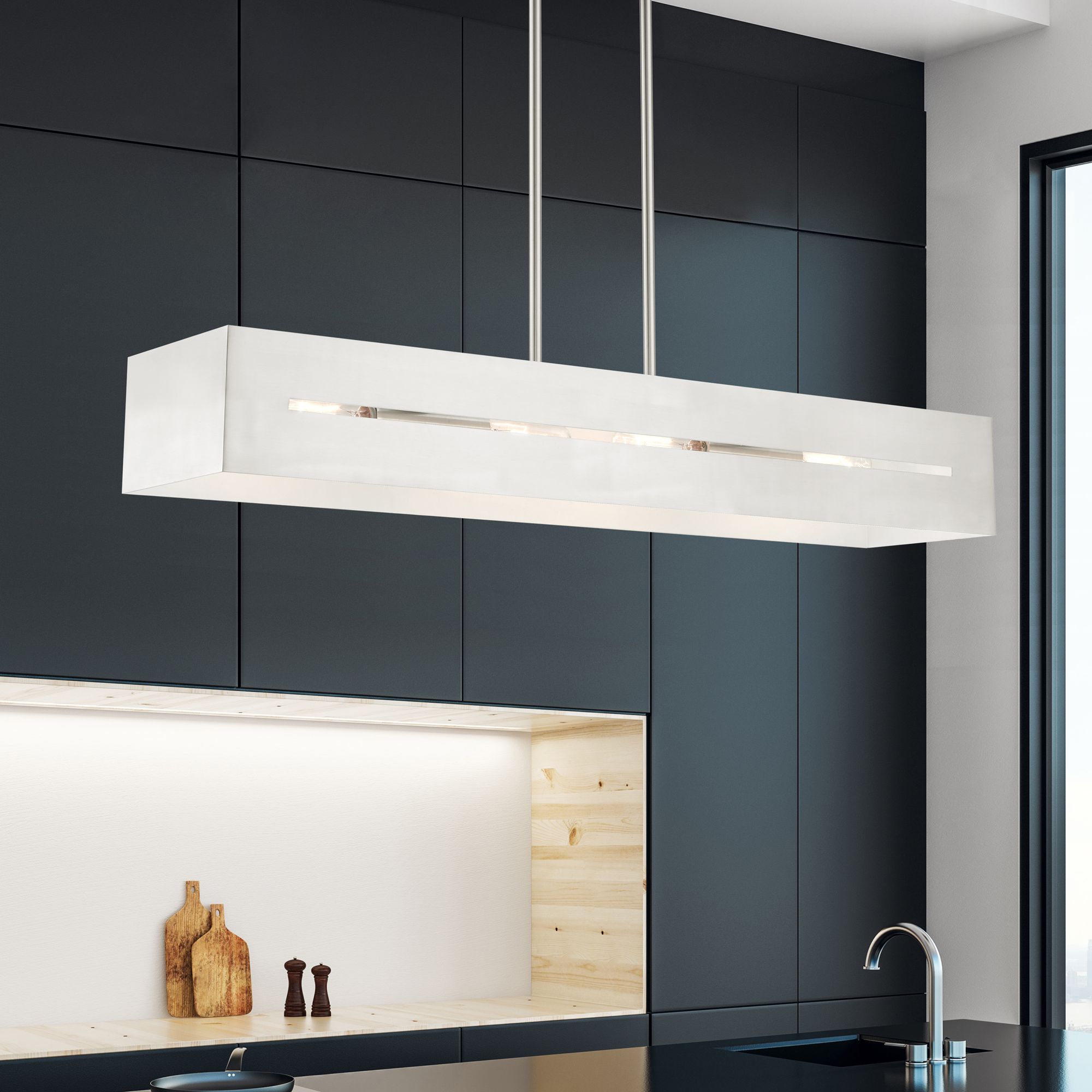 Livex Lighting Soma Silver Collection